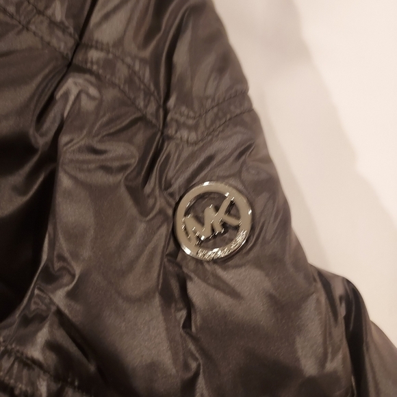 Michael Kors charcoal Down Puffer coat sz XS S NWT MSRP $229 - Picture 11 of 15